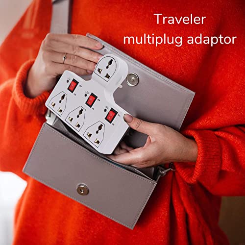 Digiway 4 Universal Socket 3 Switch Multi Plug Extension Board/Multiplug - Image 5