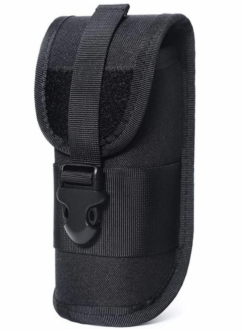 Generic Glasses Pouch Outdoor Durable Tactical Sunglasses Case Portable Style Shockproof Flashlight with Buckle  - Image 1