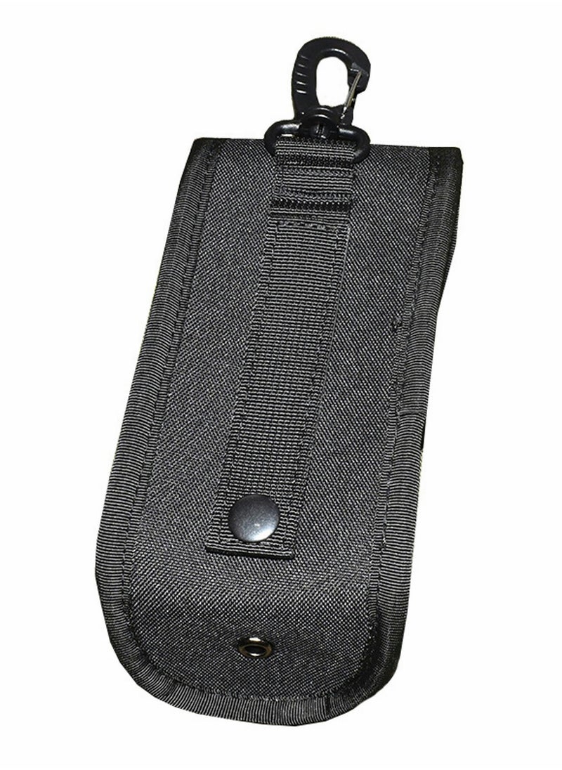Generic Glasses Pouch Outdoor Durable Tactical Sunglasses Case Portable Style Shockproof Flashlight with Buckle  - Image 4