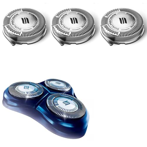 Laprite HQ8 Replacement Heads for Philips Norelco Aquatec Shavers, HQ8870,HQ8880,HQ8882,HQ8890,HQ8894, OEM HQ8 Blades Upgraded, Philips Norelco Electric Shaver Replacement Hq8505 Blades 3Pack - Image 1