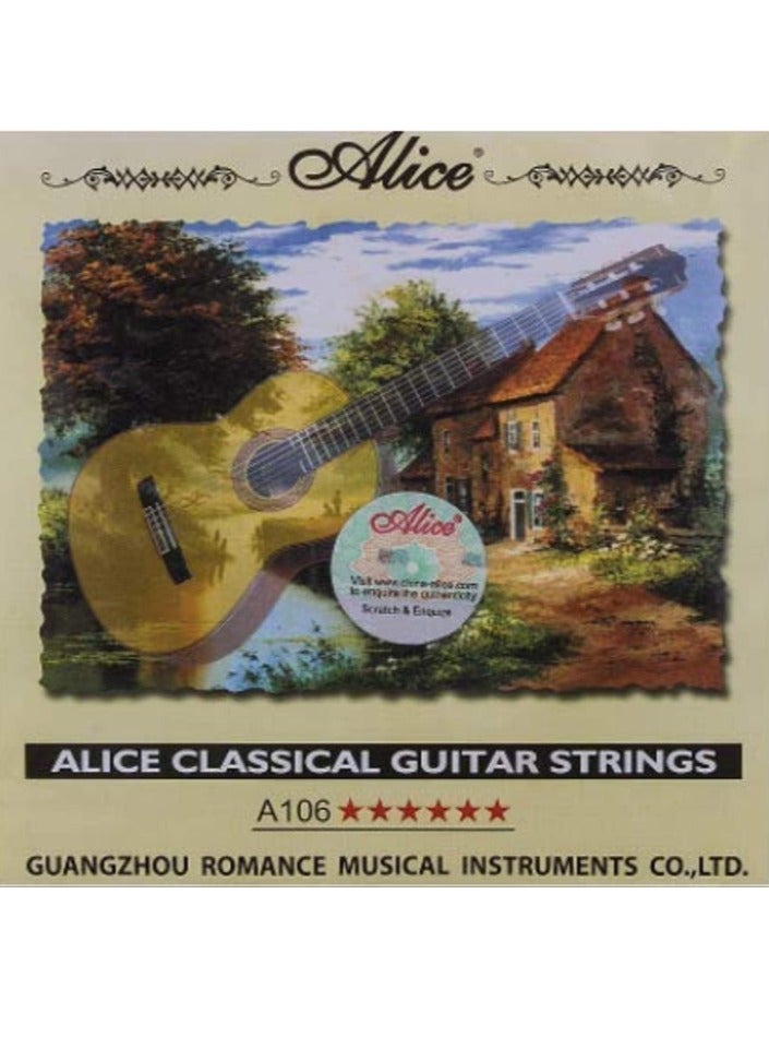 Alice ENO MUSIC Classical Guitar Strings - Nylon - Alice A106  - Image 1