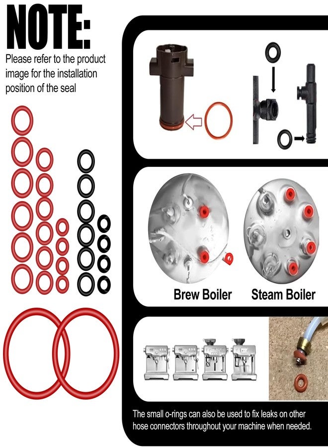 OGNWFUNK O-Ring Gasket Seal & Brew Valve Tool Set – Compatible with Jura Accessories and Krups Replacement Parts, Security Oval Head Key for Coffee Machine Repair, Replacement & Maintenance - Image 5