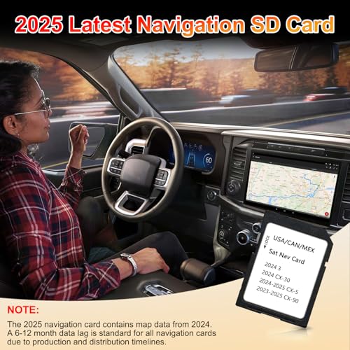 Ardaddyn 2025 Navigation SD Card Compatible with 2024 CX-30, 2024-2025 CX-5, 2023-2025 CX-90, 2025 Latest Navigation SD Card for USA/Mexico/Canada Maps - Image 4