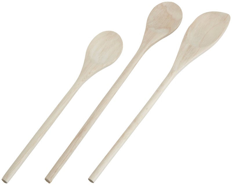 Good Cook Classic Set of 3 Wood Spoons One Size