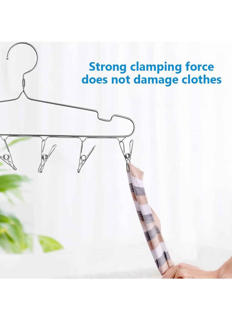 100 قطعة مشابك غسيل من الفولاذ المقاوم للصدأ متعددة الاستخدامات لتثبيت الملابس وأكياس الوجبات الخفيفة - Image 2