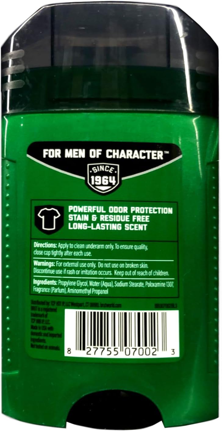 Brut Signature Deodorant for Men, 2.25 Ounces (Pack of 6) - Stain & Residue Free - Image 4
