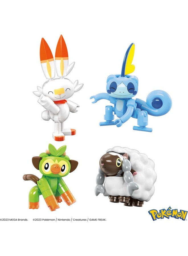 Mega Brands حزمة البداية للمدرب الضخم من بوكيمون 8 كرات بوكيمون مع شخصيات، 191 قطعة بناء، تشمل بولباسور، تشارماندر، سكويرتل وبيكاتشو من بين آخرين، لعبة +6 سنوات (HTJ75) - Image 4