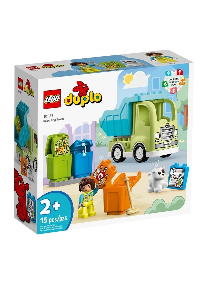 LEGO - Recycling Truck 15 Pieces - 10987 - Image 1