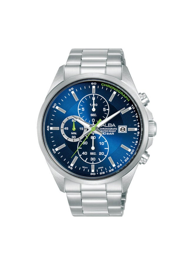 Alba Stainless steel Chronograph Wrist Watch AM3945X1 