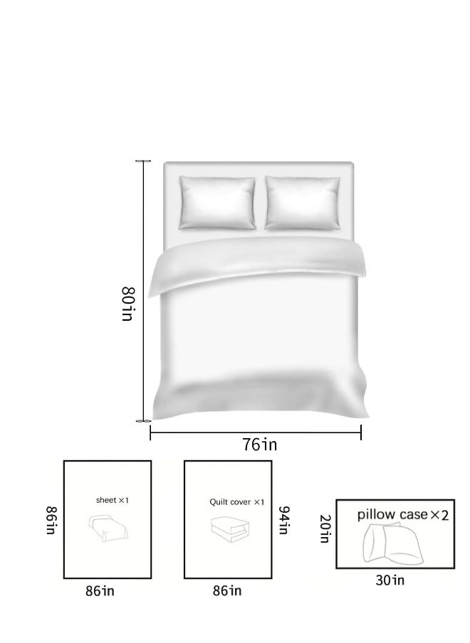Generic 8 Pack Disposable Queen Size Bed Sheets Travel Set with 2 Fitted Sheets 2 Quilt Covers and 4 Pillowcases for Business Trips and Hotels  - Image 5