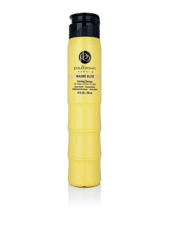 Paul Brown Hawaii Washe Elite Shampoo | Hydrate & Treat Damaged Hair | Moisturizing Hair Product, Safe for Color-Treated Hair, Antioxidant-Rich Kukui Nut Oil (10 oz.) - Image 1