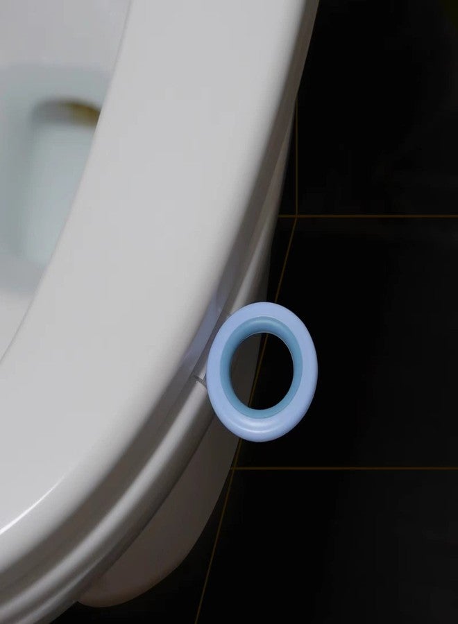 Moloudan Toilet Seat Handle, Toilet Lid Lifter, Avoid Touching Toilet Seat Handle Lifter Bathroom Accessories, More Practical, More Sanitary, 2 Pack, Blue - Image 3