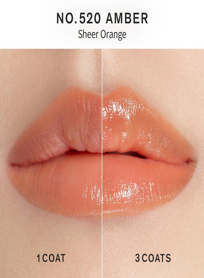 Sulwhasoo Perfecting Lip Color, Amber - Korean Tinted Lip Balm, Nourishes, Hydrates & Moisturizes, Natural Look, Soothes Dry, Flaky Lips, Sheer Orange - 0.1 oz.asoo Perfecting Lip Color NO. 520 Amber - Image 3