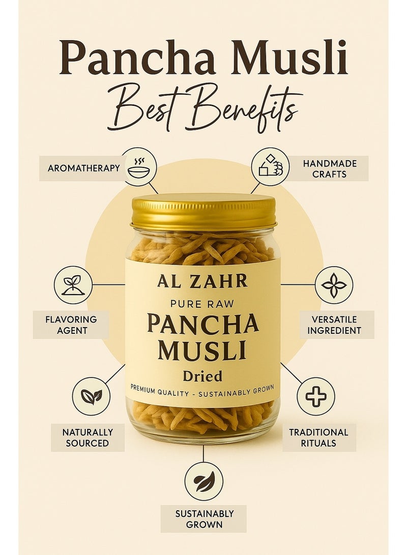 زهر بانشا موسلي - جذور مجففة | نقية وطبيعية ١٠٠٪ - فرز يدوي، مزروعة بشكل مستدام | حيوية طبيعية، قوة - Image 4