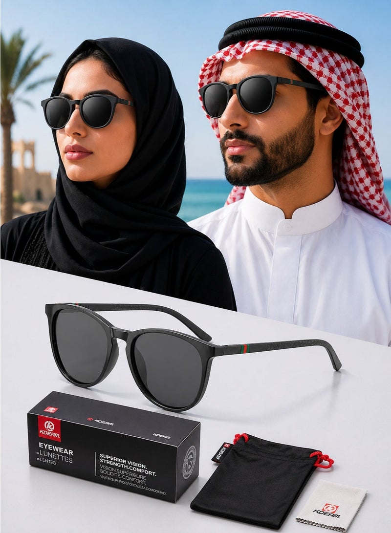KDEAM UV400 Polarized Sunglasses for Men Women Outdoor Driving Sports Eyewear - Image 1