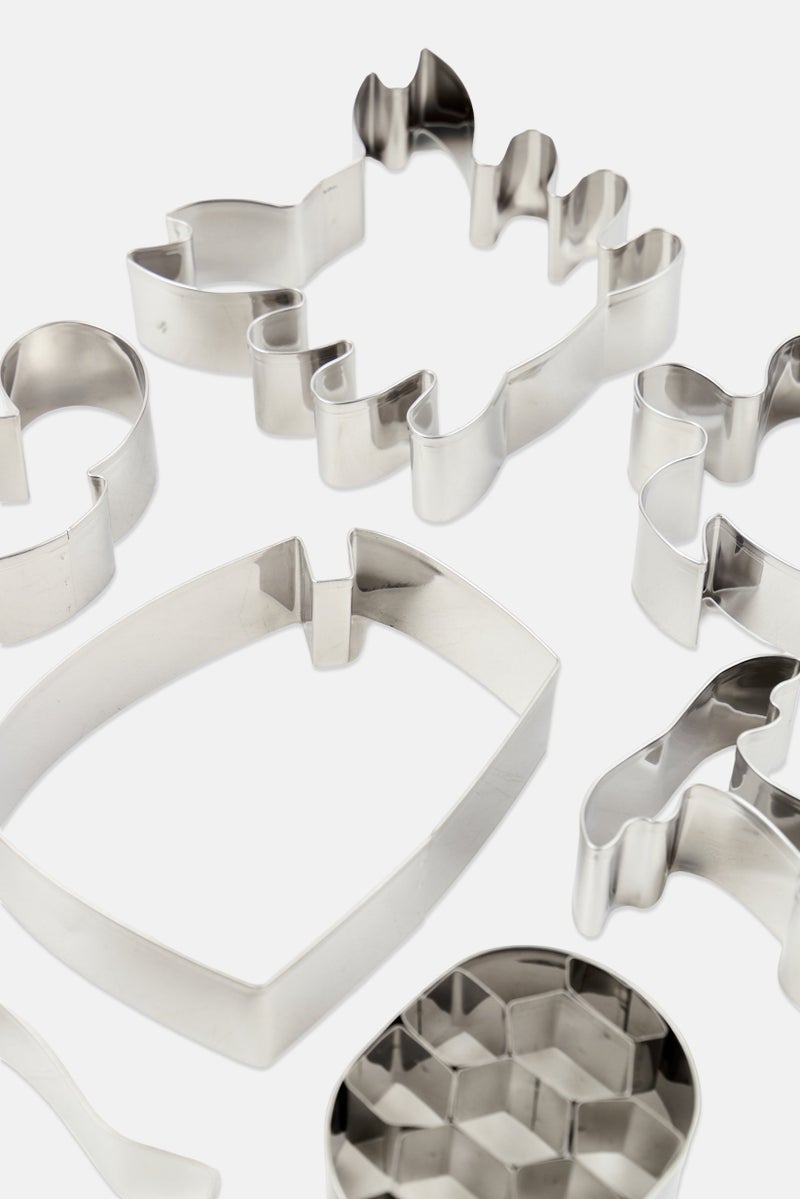 KitchenCraft Sweetly Does It 3D Standing Under The Sea Cookie Cutter Set, Silver - Image 2