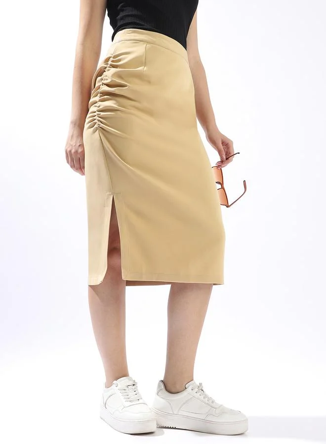 هاي ستار تنورة نسائية ضيقة بيج