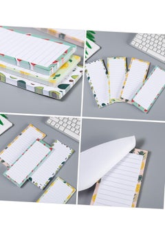 Daytoyz Magnetic Message Board Fridge Magnets Todo List Magnets for Fridge Notepad memo pad Magnetic Back Notepad Magnetic Message Notepad Adhesive Tape  - Image 4