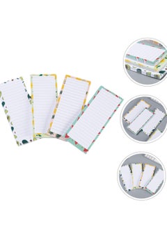 Daytoyz Magnetic Message Board Fridge Magnets Todo List Magnets for Fridge Notepad memo pad Magnetic Back Notepad Magnetic Message Notepad Adhesive Tape  - Image 5
