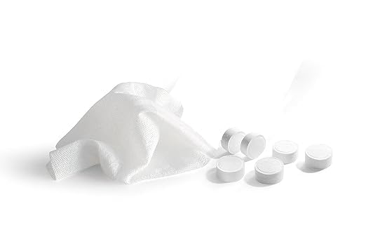 Adaamya® - 50 Pcs Magic Tablet Coin Tissue Mini Compressed Cotton Towel, Disposable, Biodegradable & Multi-Purpose Wipes Facial Tissues, Magic Napkin Expands With Water (50) - Image 1