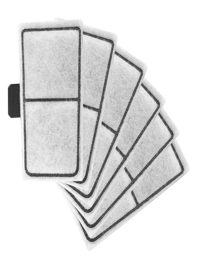 lasuroa 6pcs Filter Cartridges Compatible with Topfin Top Fin EF-S & BF5 BETTAFLO, 3.7x2.1 Inch Fish Tank Filter Cartridge Replacement for Aquarium Water Filtration - Image 1