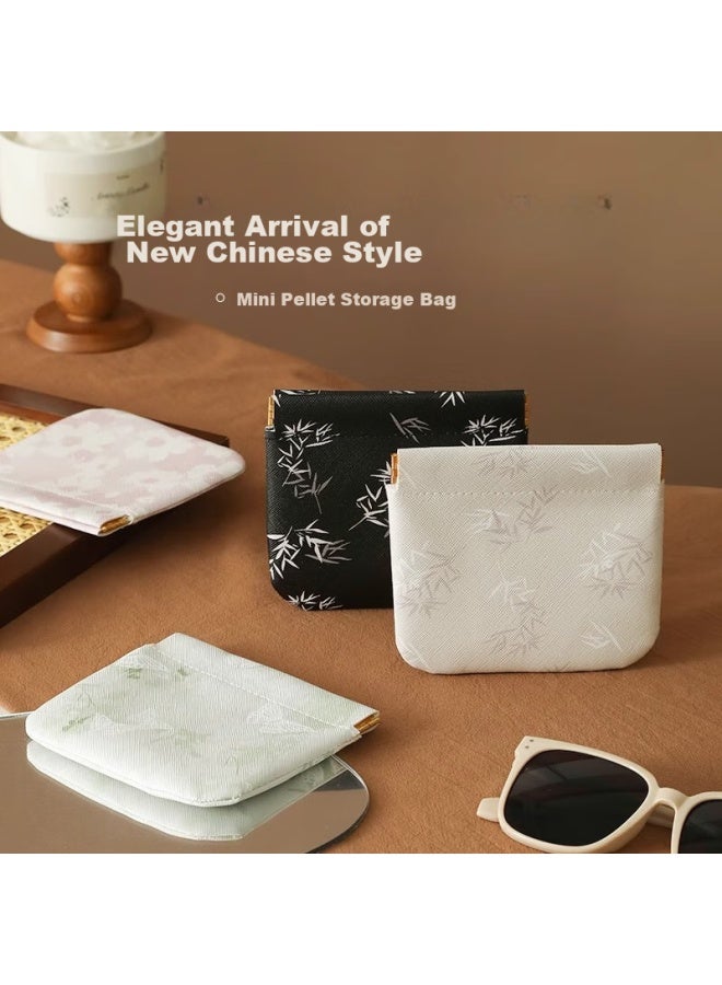 Right Away Small Cosmetic Bag For Women, Portable, Simple, Mini Storage Pouch For Lipstick And Toiletries - Image 1