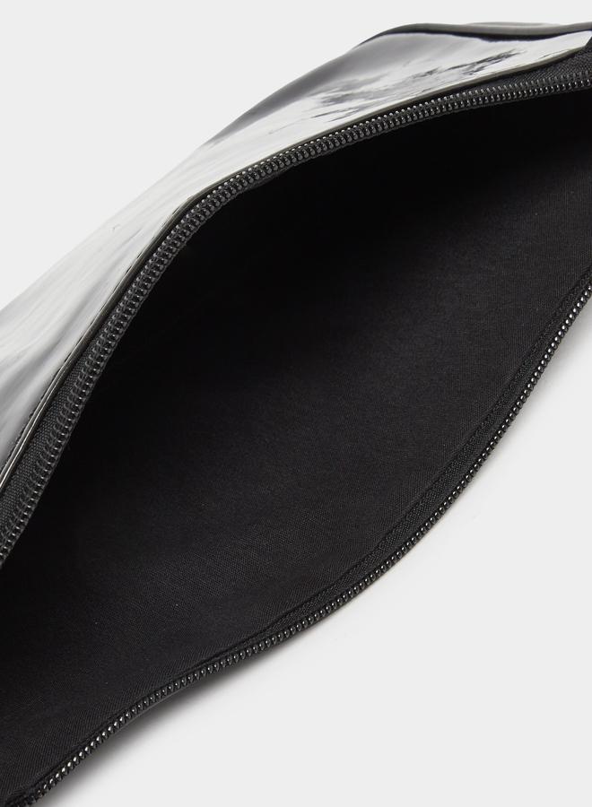 Styli Solid Shoulder Bag with Zip Closure - Image 4