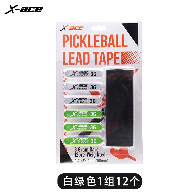 بيع مضرب كرة البيك X-Ace مع شريط وزن الرصاص لموازنة المضرب 3G - Image 1