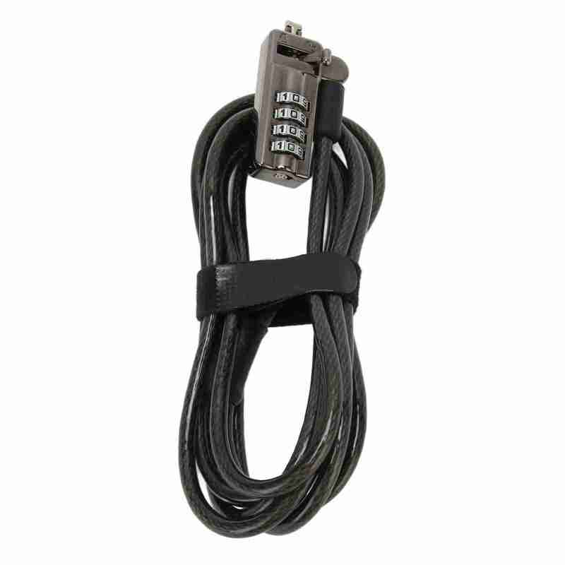 Laptop Cable Lock Theft Deterrent Keyless Lock Laptop Lock Security Cable with 4 Digit Password Protections for Lenovo Black - Image 5
