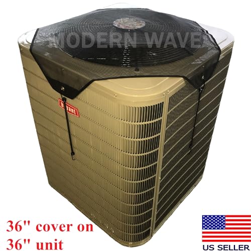 MODERN WAVE Central Air Conditioner Cover for Outside Units 36 x 36 - Top Universal Outdoor AC Cover Defender (Mesh, 36" x 36") - Image 5