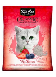Kit Cat Kit Cat Sand Classic for Cats with Strawberry Scent 10L 