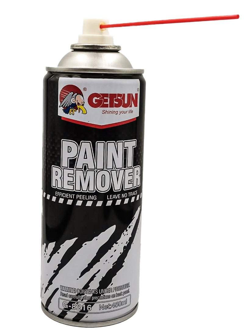 GETSUN Combo - Buy 4PC GETSUN Paint Remover Spray Multi Purpose Advanced Paint Remover Spray Efficient Peeling Leave No Trace 450ml G8216 - Image 2