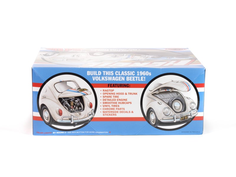 Polar Lights Herbie Beetle Model Kit 1:25 Scale â€“ SNAP Together, No Glue or Paint Required - Image 4
