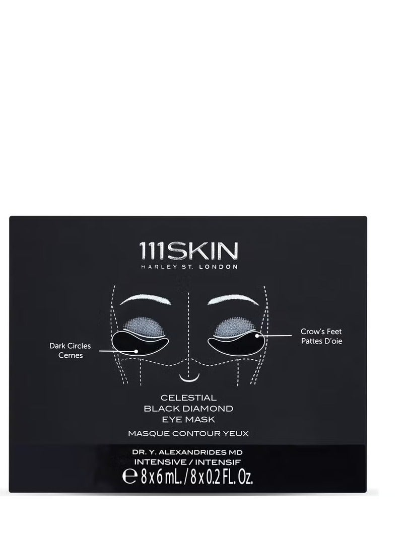 111سكن قناع العيون سيليستيال بلاك دايموند من 111SKIN - علبة 48 مل - Image 1