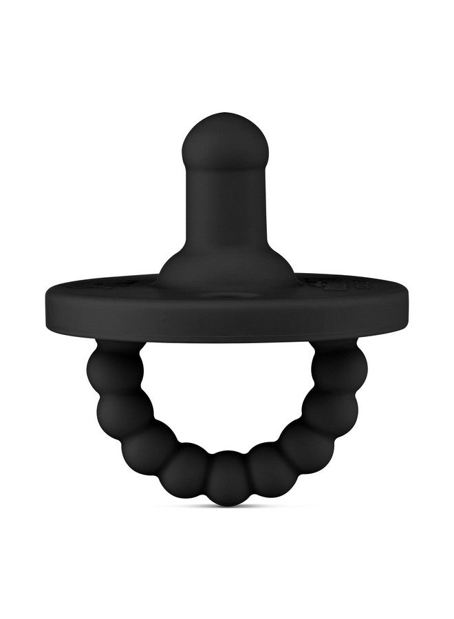 Ryan & Rose Ryan & Rose Cutie PAT Pacifier Teether (Stage 1, Black) - Image 1