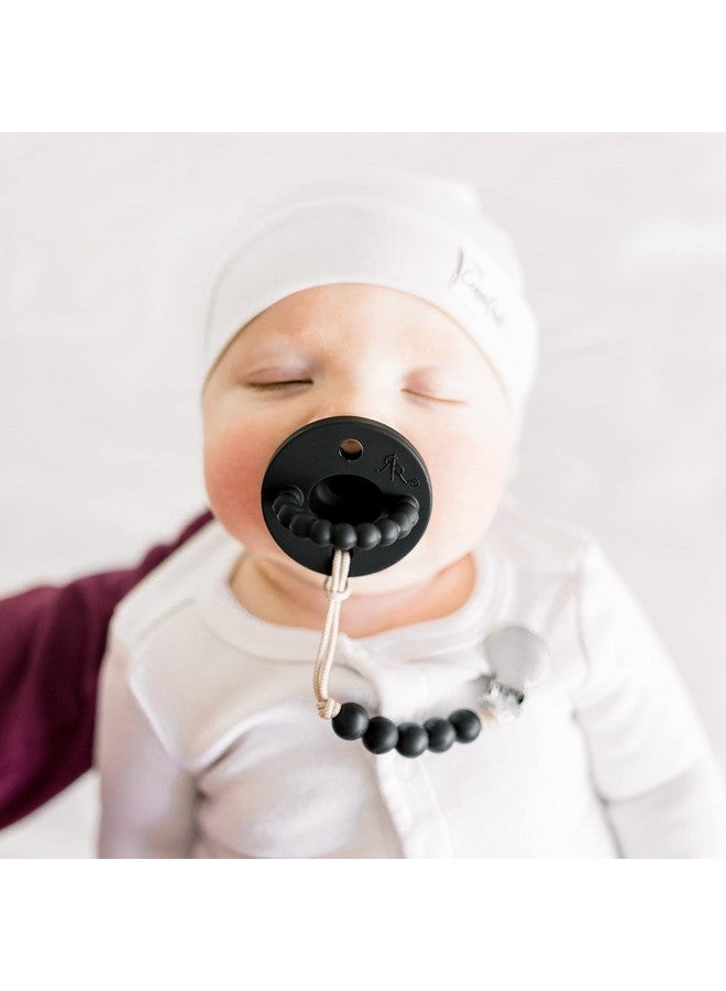 Ryan & Rose Ryan & Rose Cutie PAT Pacifier Teether (Stage 1, Black) - Image 4