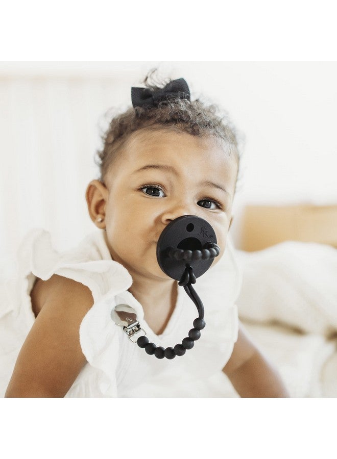 Ryan & Rose Ryan & Rose Cutie PAT Pacifier Teether (Stage 1, Black) - Image 3