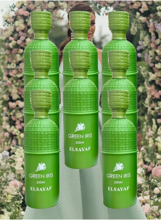 IRIS 8 Pieces Green Iris Perfume 200ML  - Image 1