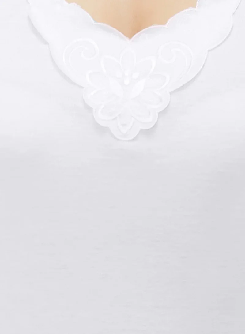 BYC  WOMEN'S ADJUSTABLE STRAP COTTON CAMISOLE (PACK OF 3) - WHITE for Women | Best Price UAE