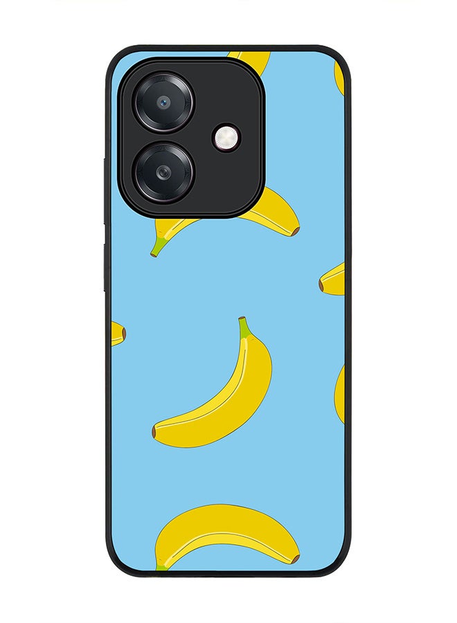 Stylizedd For Oppo A3x 4G / A3 4G Case,Slim fit Camera Protection, Shockproof Thin Phone cover - Rolling Bananas - Image 1