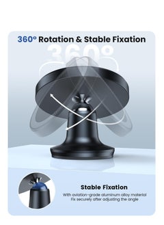 Excefore Magnetic Car Phone Holder Mount, Compatible with Magsafe Car Mount, Suitable for iPhone 15 14 13 12 Pro Max Mini & All Cell Phones  - Image 5