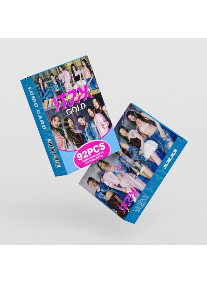 Itzy Peripheral Photos Random Card Collection Card Choi Ji-soo Shin Yoo-na Hwang Lai-ji Double-sided Lomo Card - Image 4