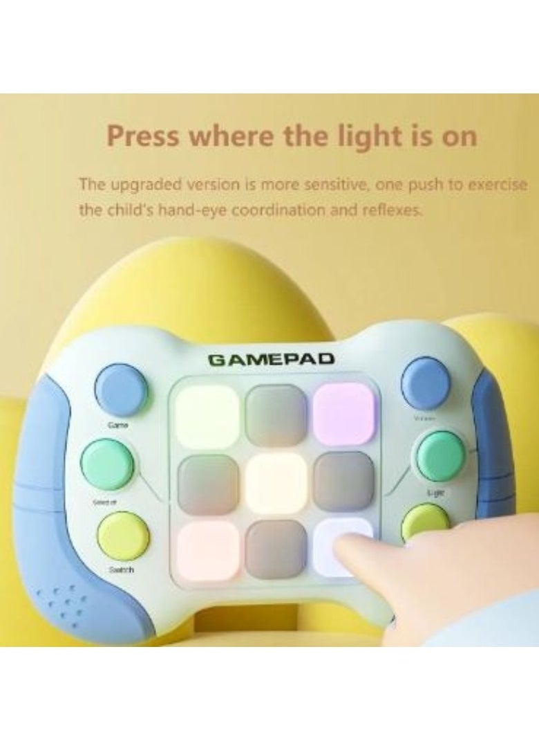 Gamepad - Electronic Quick Push Game Antistress Sensory Game Machine Upgraded Pop Light - Image 1
