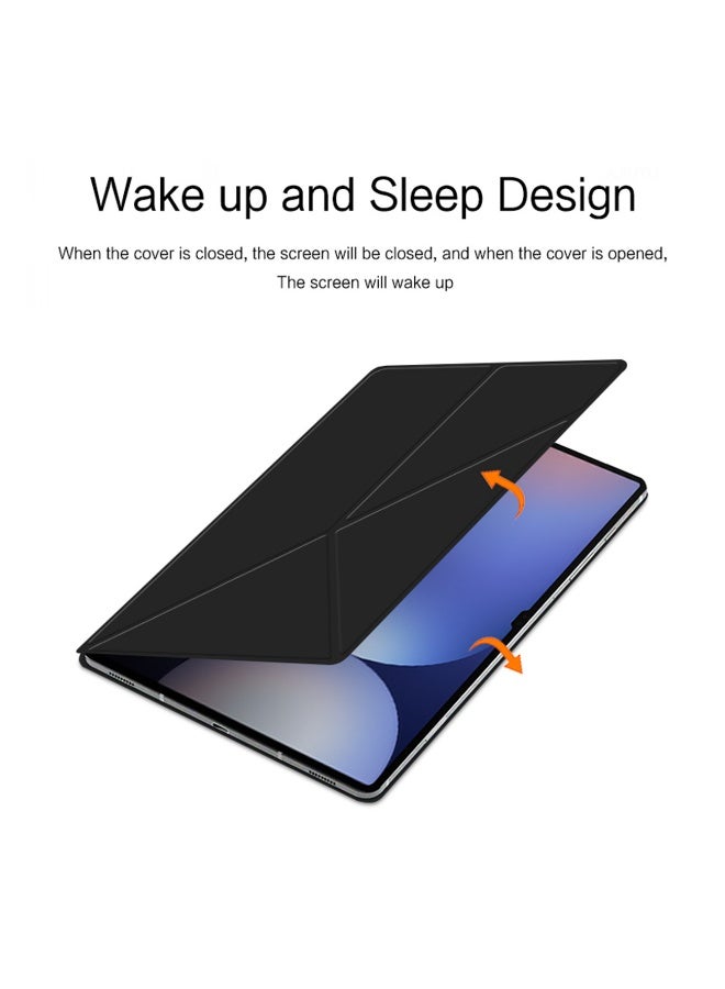 Genetic Tablet leather case 2024 suitable for Samsung GalaxyTab s10+ protective case FE magnetic wallet S10 Ultra - Image 4