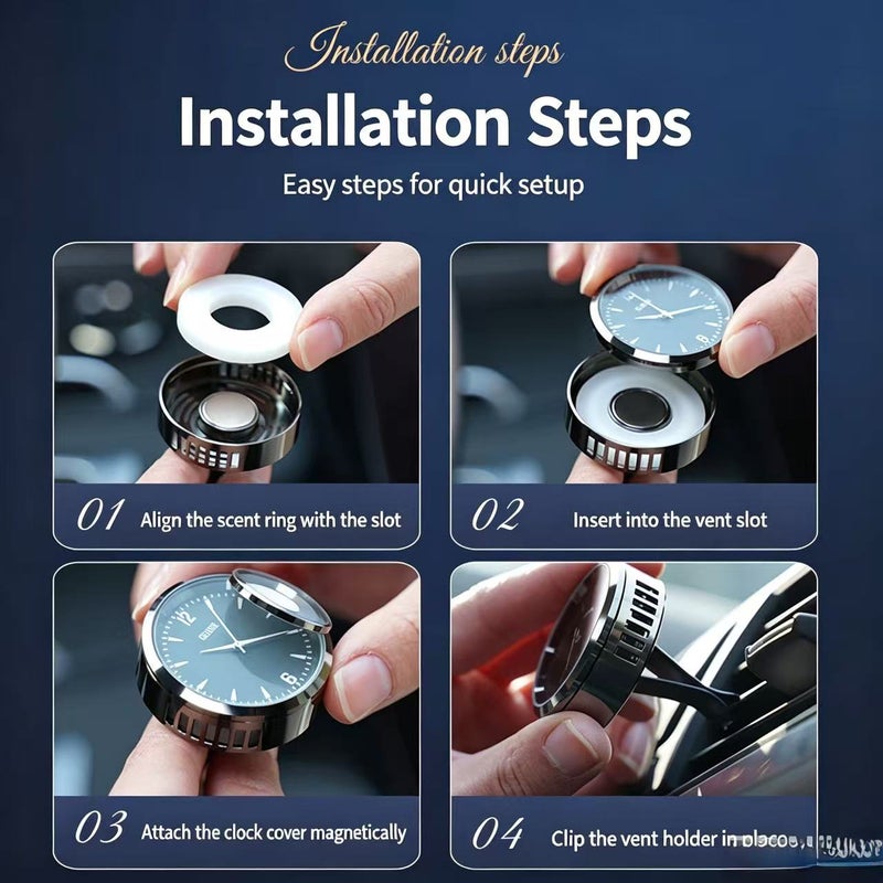 Luxury Car Air Freshener Perfume Vent Clip - Image 4