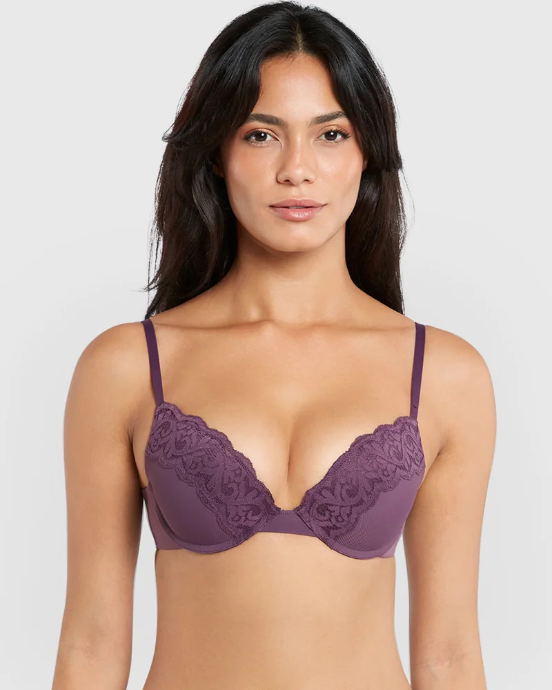 ايسلا اند ايفي Isla & Evie Trendy Pushup Plunge Bra