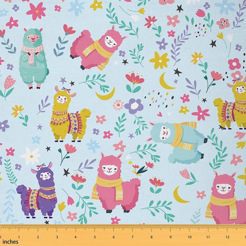 Fast & slow shipment compatible Cartoon Lamb Soft Flannel Polyester No Stretch Fabric Cute Floral Alpaca Print DIY Sewing Fabric by The Yard Kawaii Flower Animals Blue Decor Soft Flannel Polyester No Stretch,10 Yards,360" L x 59" W Shock rubber edge Diverse operating method fit Reliable durability Global mainstream design picks Transparent body Custom sizing alternatives Lightweight Widely used design Long lasting universal build Seasonal & permanent compatible Easy store & transit build Budget friendly premium quality Budget global standard quality Wide range compatible material Balanced universal design All environment compatible Market need oriented construction Cost effective upgraded craftsmanship Connectable modular Surface safe Upgraded quality Precision polished solid material Polished safe edge Single & bulk storage compatible - Image 1