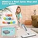 EP EXERCISE N PLAY Toddler Mop that Really Works Kids Spray Mop Mini Size Cleaning Toy Set Interactive Pretend Play Montessori Toys Gift for Toddlers Boys Girls - Image 4