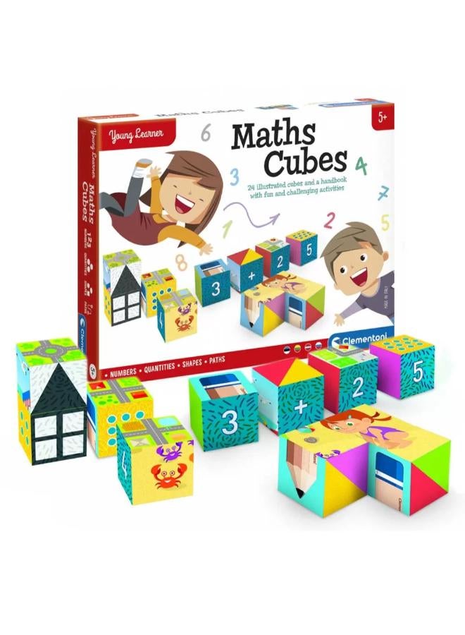 كلمينتوني مكعبات الرياضيات للمتعلمين الصغار