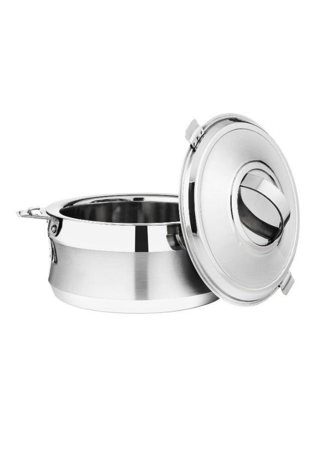 Maxima 3-Piece Stainless Steel Food Containers With Twist-Lock Lid  ( 1.5 / 2.5 / 3.5 ) LITTER - Image 5